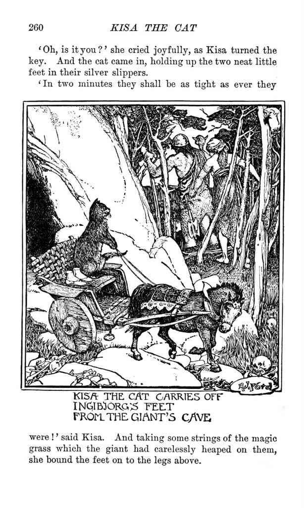 Andrew Lang Brown Fairy Book 256 Vintage Illustration A4 Photo Print