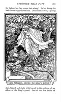 Andrew Lang Brown Fairy Book 306 Vintage Illustration A4 Photo Print
