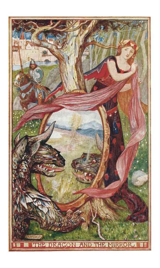 Andrew Lang Brown Fairy Book 341 Vintage Illustration A4 Photo Print