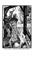 Andrew Lang Crimson Fairy Book 022 Vintage Illustration A4 Photo Print