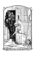 Andrew Lang Crimson Fairy Book 031 Vintage Illustration A4 Photo Print