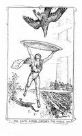 Andrew Lang Crimson Fairy Book 047 Vintage Illustration A4 Photo Print