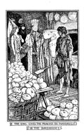 Andrew Lang Crimson Fairy Book 123 Vintage Illustration A4 Photo Print
