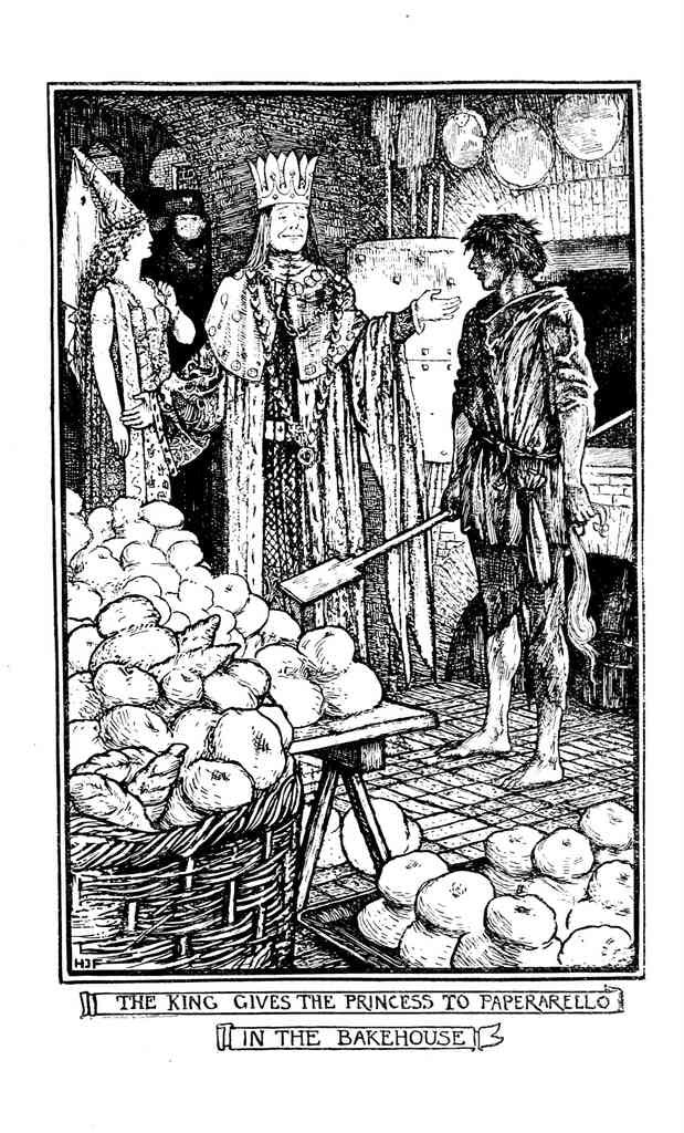 Andrew Lang Crimson Fairy Book 123 Vintage Illustration A4 Photo Print