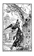 Andrew Lang Crimson Fairy Book 135 Vintage Illustration A4 Photo Print