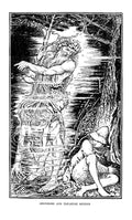 Andrew Lang Crimson Fairy Book 148 Vintage Illustration A4 Photo Print