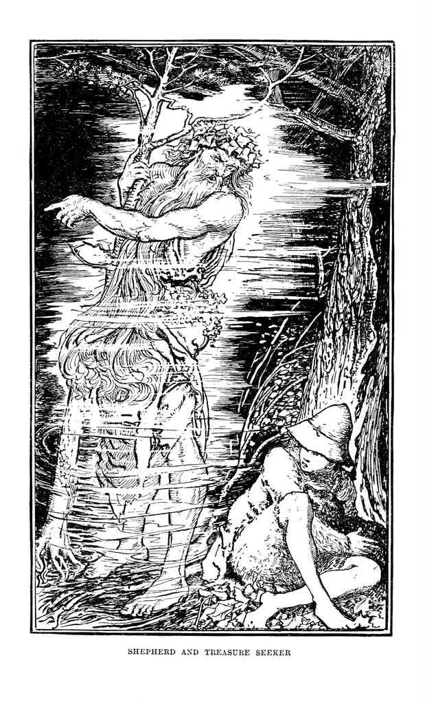 Andrew Lang Crimson Fairy Book 148 Vintage Illustration A4 Photo Print