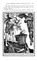 Andrew Lang Crimson Fairy Book 171 Vintage Illustration A4 Photo Print