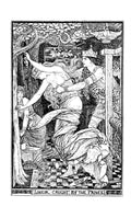 Andrew Lang Crimson Fairy Book 215 Vintage Illustration A4 Photo Print