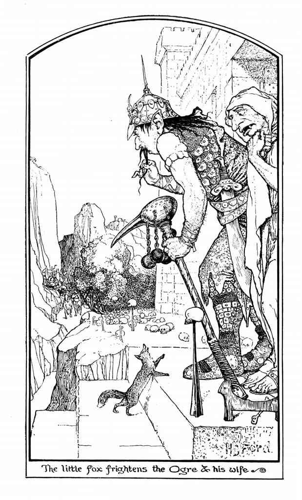 Andrew Lang Crimson Fairy Book 232 Vintage Illustration A4 Photo Print