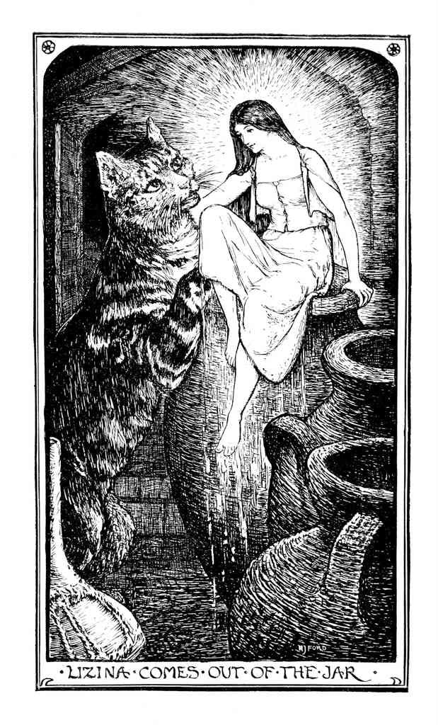 Andrew Lang Crimson Fairy Book 325 Vintage Illustration A4 Photo Print