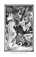 Andrew Lang Green Fairy Book 003 Vintage Illustration A4 Photo Print