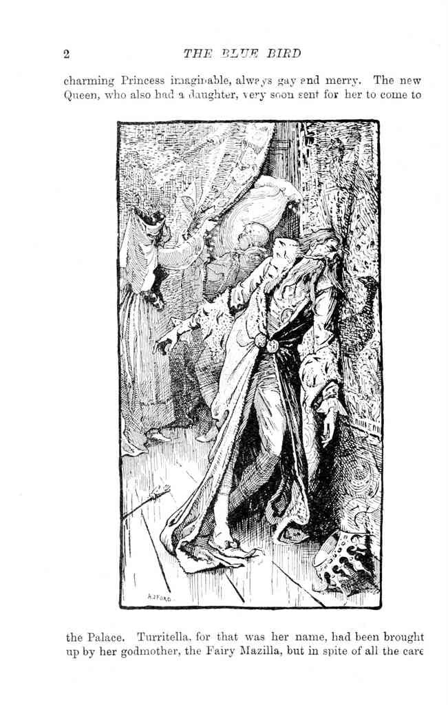 Andrew Lang Green Fairy Book 010 Vintage Illustration A4 Photo Print