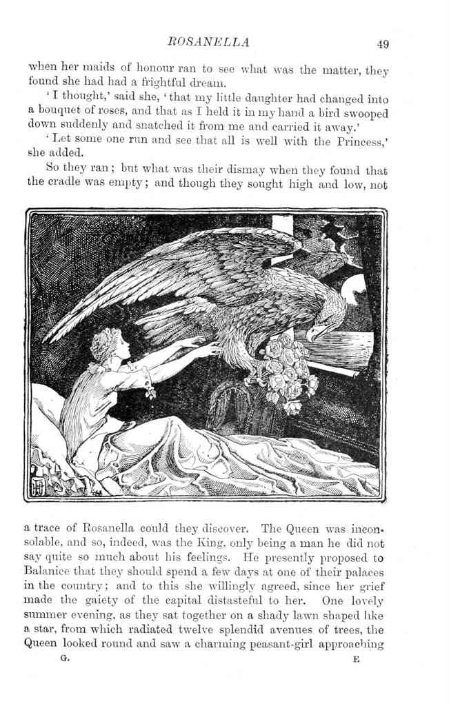 Andrew Lang Green Fairy Book 057 Vintage Illustration A4 Photo Print