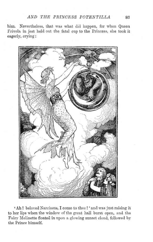 Andrew Lang Green Fairy Book 089 Vintage Illustration A4 Photo Print