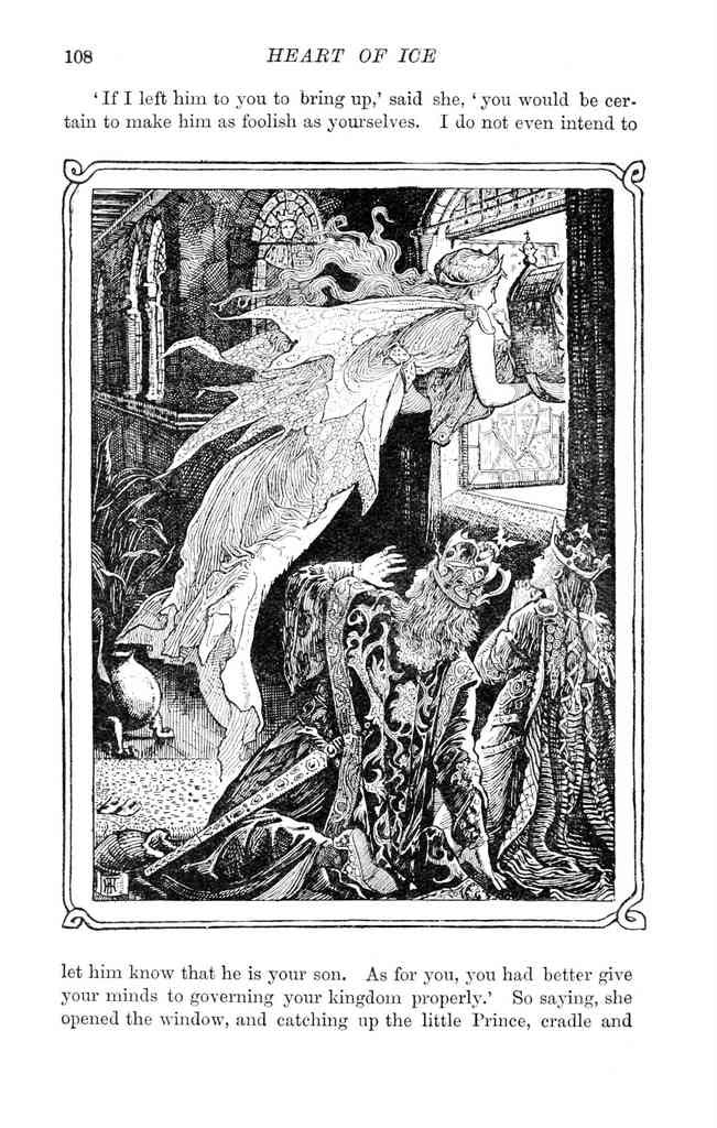 Andrew Lang Green Fairy Book 114 Vintage Illustration A4 Photo Print