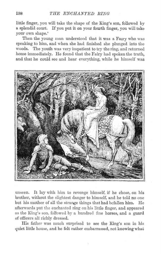 Andrew Lang Green Fairy Book 143 Vintage Illustration A4 Photo Print