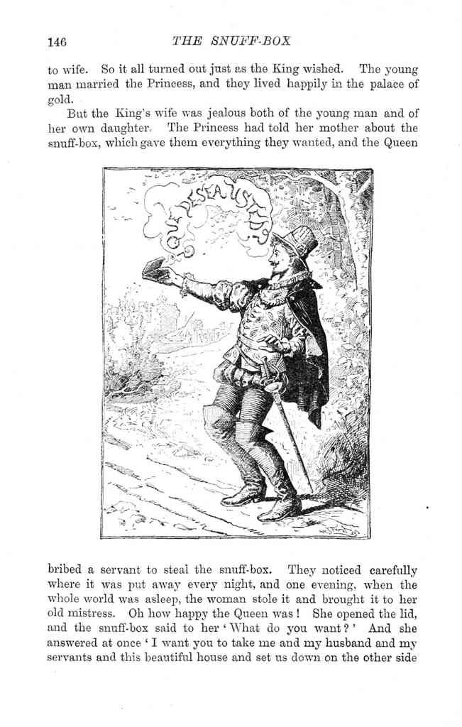 Andrew Lang Green Fairy Book 151 Vintage Illustration A4 Photo Print