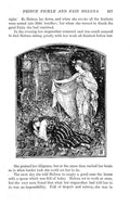 Andrew Lang Green Fairy Book 219 Vintage Illustration A4 Photo Print