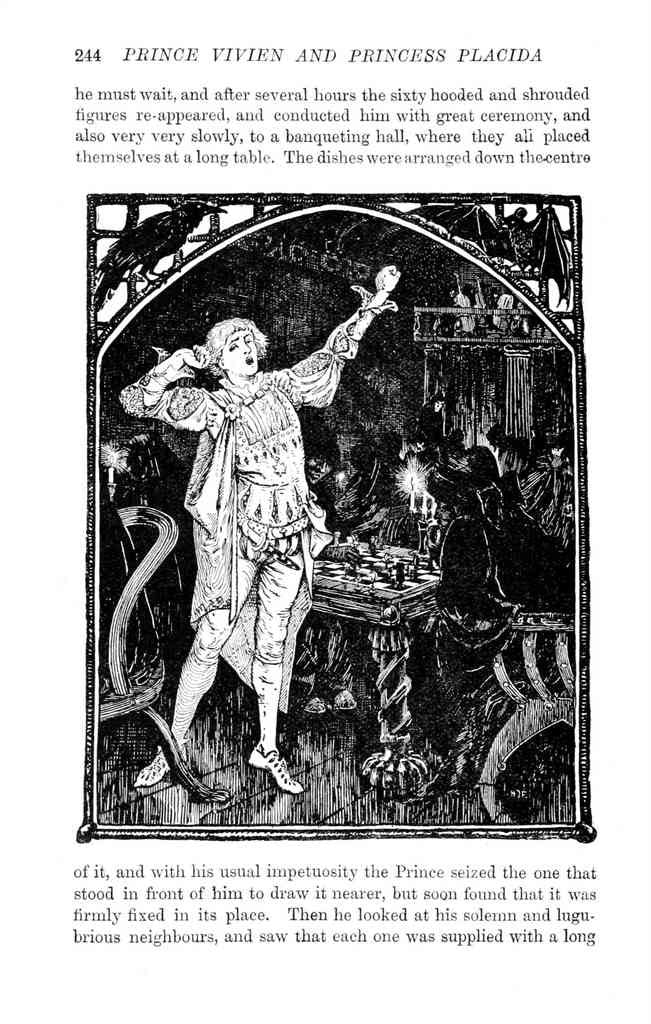 Andrew Lang Green Fairy Book 246 Vintage Illustration A4 Photo Print