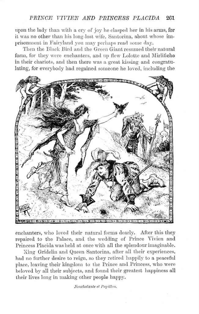 Andrew Lang Green Fairy Book 262 Vintage Illustration A4 Photo Print