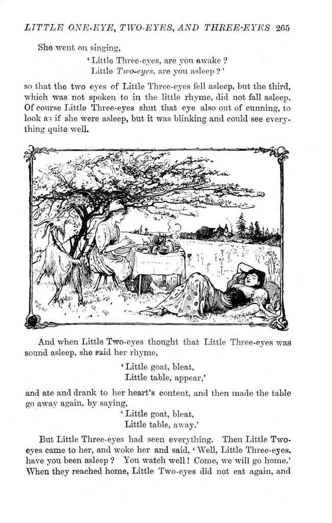 Andrew Lang Green Fairy Book 266 Vintage Illustration A4 Photo Print