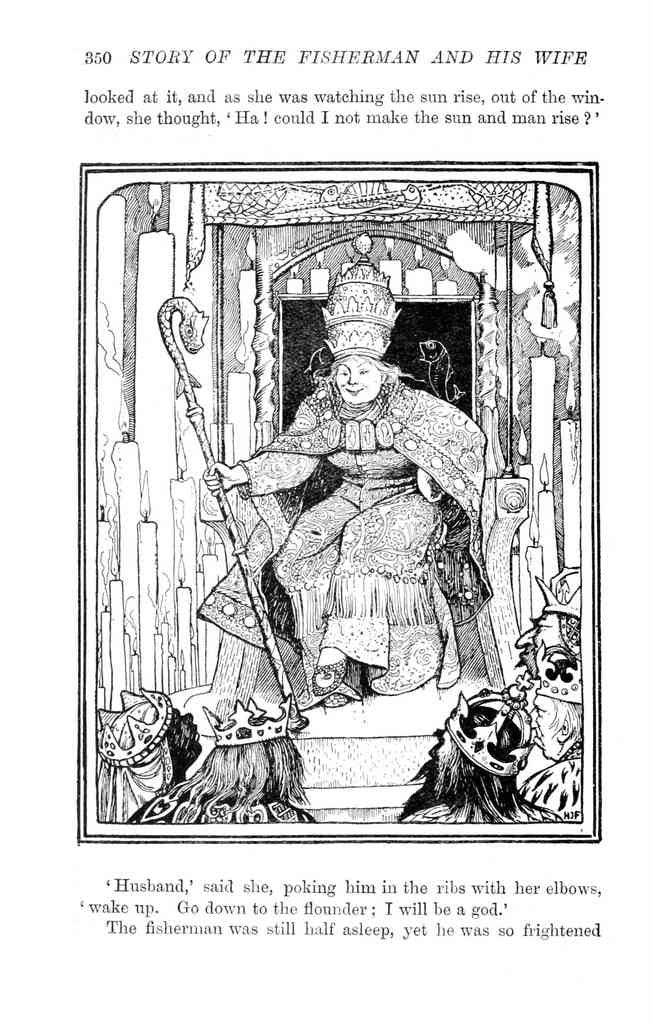 Andrew Lang Green Fairy Book 347 Vintage Illustration A4 Photo Print