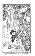 Andrew Lang Grey Fairy Book 121 Vintage Illustration A4 Photo Print