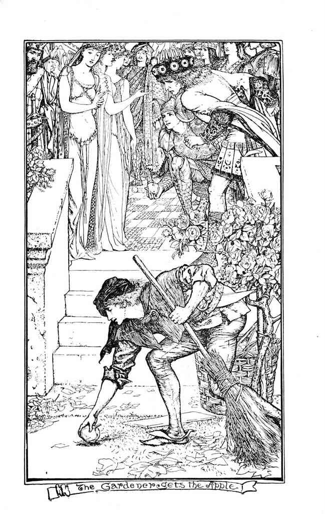 Andrew Lang Grey Fairy Book 121 Vintage Illustration A4 Photo Print
