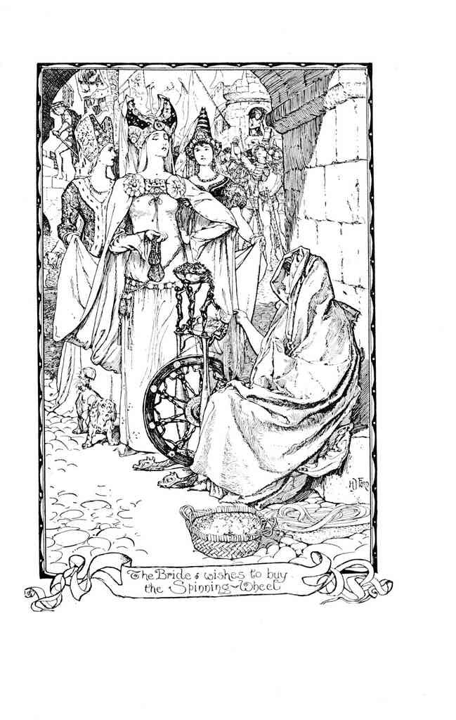 Andrew Lang Grey Fairy Book 168 Vintage Illustration A4 Photo Print