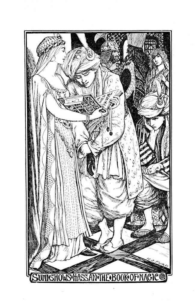 Andrew Lang Grey Fairy Book 226 Vintage Illustration A4 Photo Print