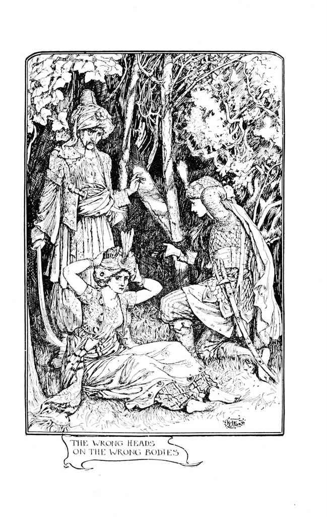 Andrew Lang Grey Fairy Book 239 Vintage Illustration A4 Photo Print