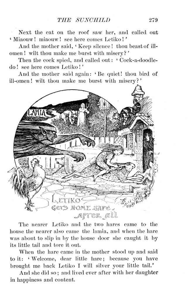 Andrew Lang Grey Fairy Book 265 Vintage Illustration A4 Photo Print