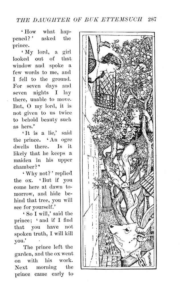 Andrew Lang Grey Fairy Book 272 Vintage Illustration A4 Photo Print