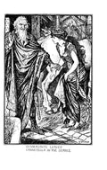 Andrew Lang Grey Fairy Book 317 Vintage Illustration A4 Photo Print