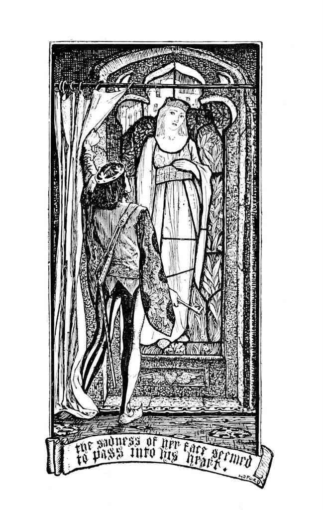 Andrew Lang Grey Fairy Book 347 Vintage Illustration A4 Photo Print
