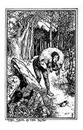 Andrew Lang Lilac Fairy Book 021 Vintage Illustration A4 Photo Print