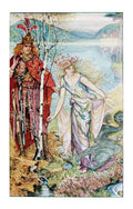 Andrew Lang Lilac Fairy Book 084 Vintage Illustration A4 Photo Print
