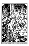 Andrew Lang Lilac Fairy Book 111 Vintage Illustration A4 Photo Print