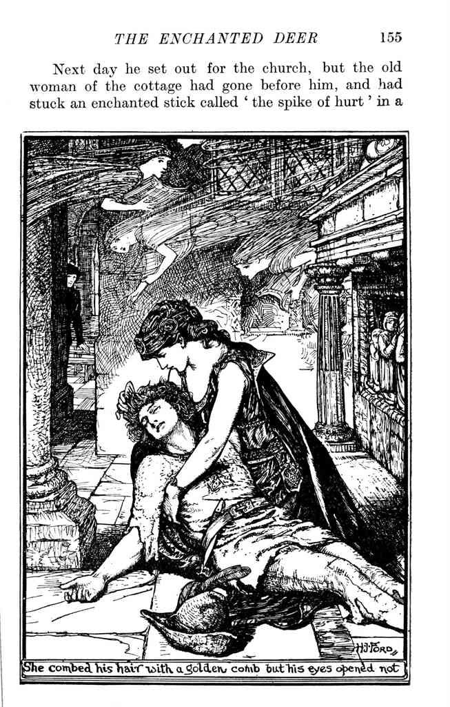 Andrew Lang Lilac Fairy Book 158 Vintage Illustration A4 Photo Print
