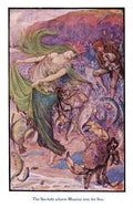 Andrew Lang Lilac Fairy Book 174 Vintage Illustration A4 Photo Print