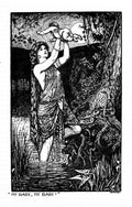 Andrew Lang Lilac Fairy Book 201 Vintage Illustration A4 Photo Print