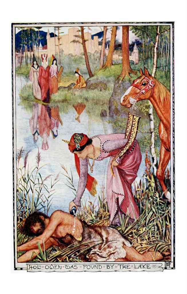 Andrew Lang Lilac Fairy Book 292 Vintage Illustration A4 Photo Print
