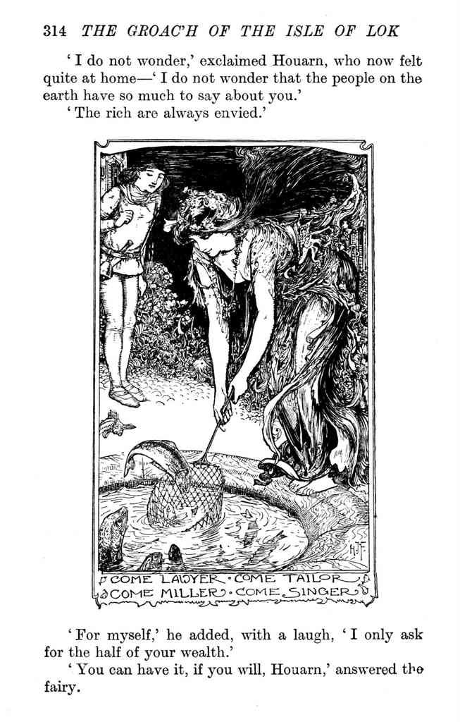 Andrew Lang Lilac Fairy Book 314 Vintage Illustration A4 Photo Print