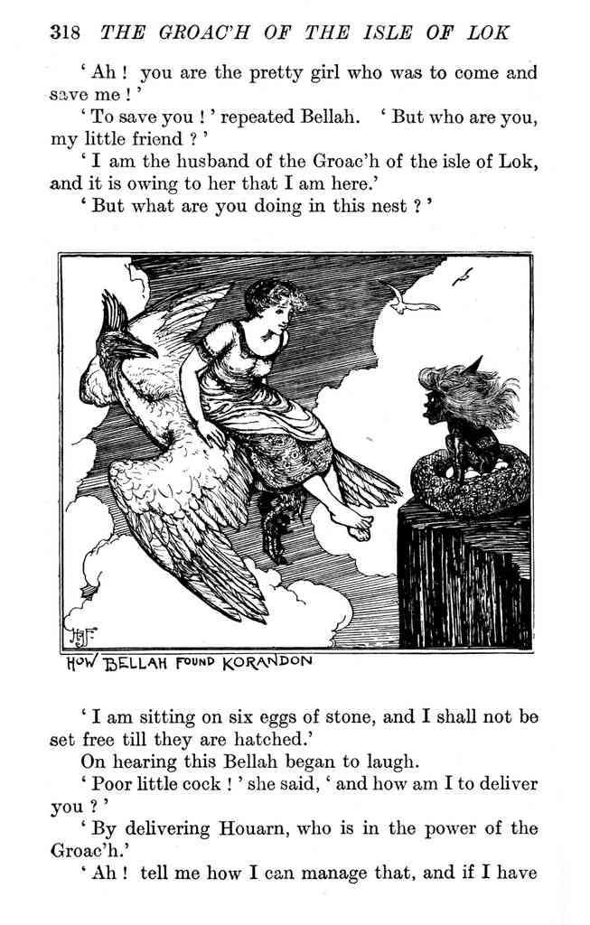 Andrew Lang Lilac Fairy Book 318 Vintage Illustration A4 Photo Print