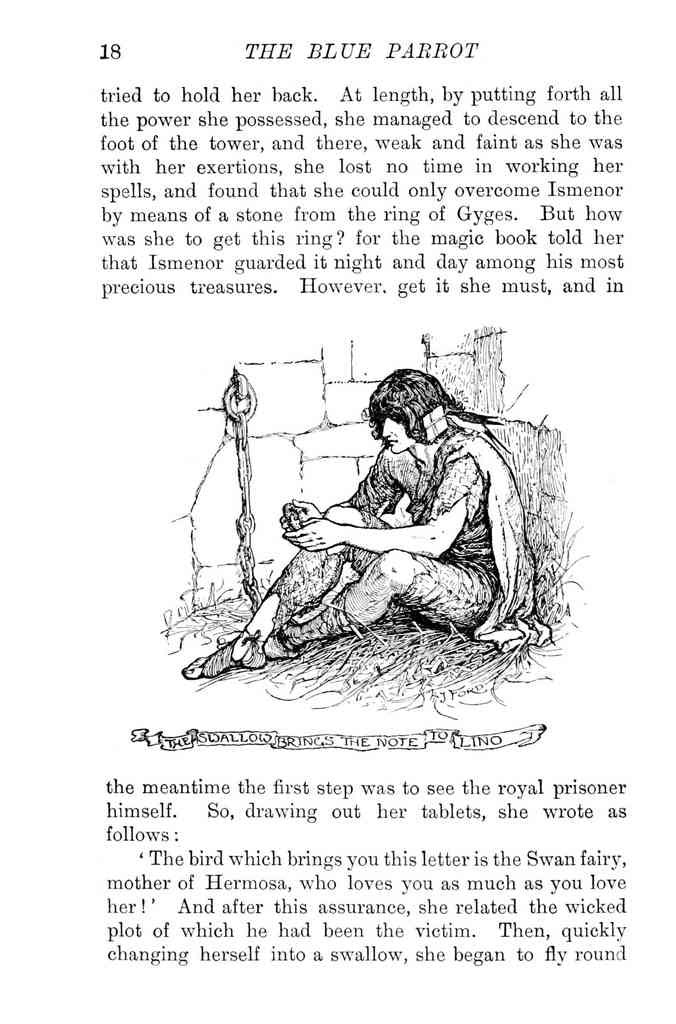 Andrew Lang Olive Fairy Book 031 Vintage Illustration A4 Photo Print