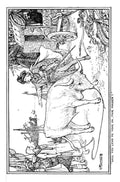 Andrew Lang Olive Fairy Book 050 Vintage Illustration A4 Photo Print