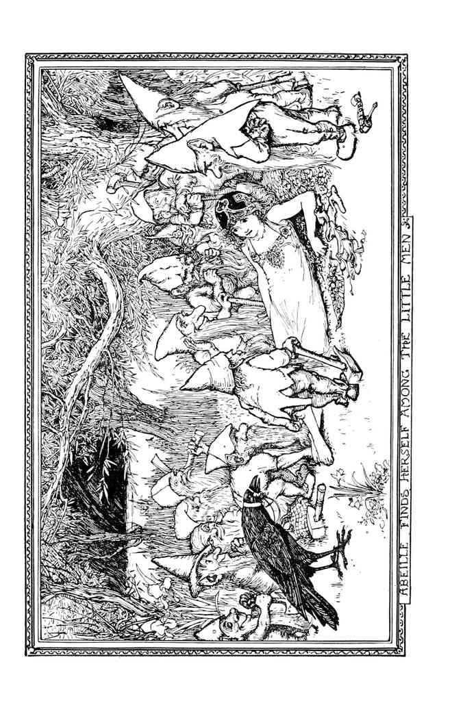 Andrew Lang Olive Fairy Book 057 Vintage Illustration A4 Photo Print