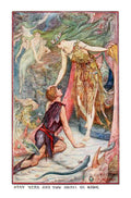 Andrew Lang Olive Fairy Book 069 Vintage Illustration A4 Photo Print