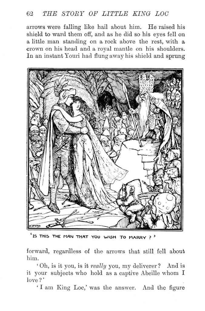 Andrew Lang Olive Fairy Book 071 Vintage Illustration A4 Photo Print